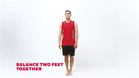 59 balance two feet together youtube