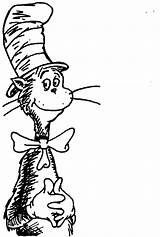 Hat Cat Clipart Coloring Pages Seuss Dr Printable Clip Thing Cartoon Cliparts Kids Print Adult Colouring Tophat Clasped Hands Enterprises sketch template