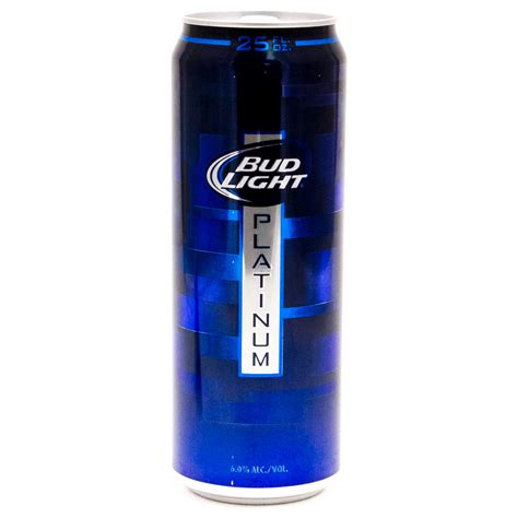 Bud Light Platinum 25oz Can Beer Wine And Liquor
