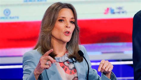 marianne williamson at democrat debate she ll use love to