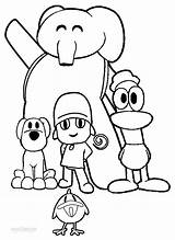 Pocoyo Coloring Pages Colorear Para Printable Kids Cool2bkids sketch template