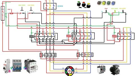 control wiring diagram star delta starter