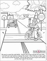 Pedestrian Sheets Safely sketch template