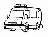 Ambulance Coloring Cars Pages Coloringcrew Jeep sketch template
