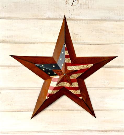 star home decor star wall hanging primitve american barn star etsy