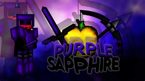 purple sapphire  minecraft resource pack pvp resource pack