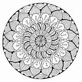 Mandalas Blume Malvorlagen sketch template