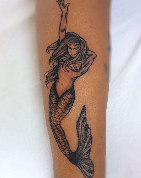 100 Beautiful Mermaid Tattoos For Men 2020 Designs With Meaning