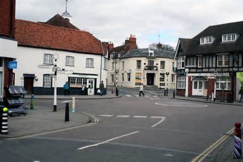 whitchurch town centre  dr neil clifton geograph britain  ireland