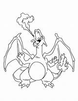 Coloring Charizard Pages Mega Colouring Print sketch template
