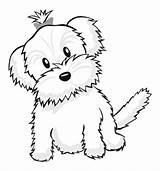Coloring Pages Cute Puppy Dog Yorkie Labradoodle Kids Maltese Color Dogs Printable Puppies Drawing Ausmalbilder Print Colouring Cats Cartoon Getdrawings sketch template