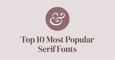 top   popular serif fonts   typewolf