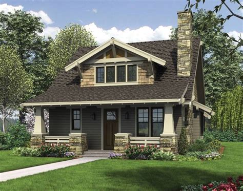 craftsman style single story house plans  include  wide front porch house style design