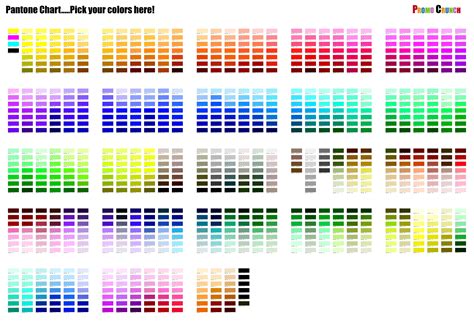 pantone color chart worlds   custom usb flash drives