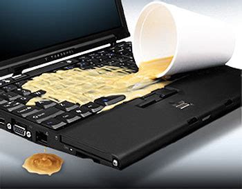 spilled water  liquid  laptop    save