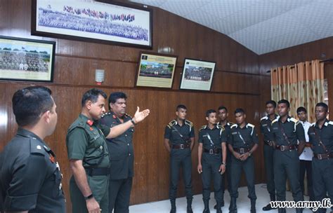 Diyatalawa Sri Lanka Military Academy Cadets Visit Sfhq
