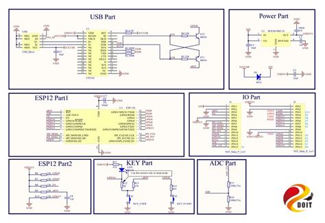 nodemcu  schematic wiring draw  schematic