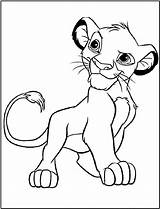Coloring Simba Pages Printable Lion King Kids Choose Board Cartoon sketch template