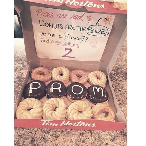 Cutest Prom Proposal Idea Simple To Do Girl Asks Guy