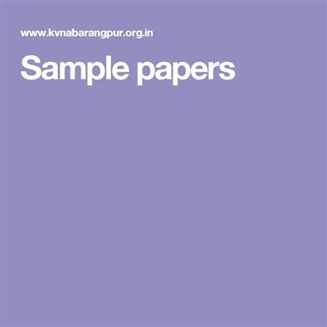 sample papers  images sample paper paper sample