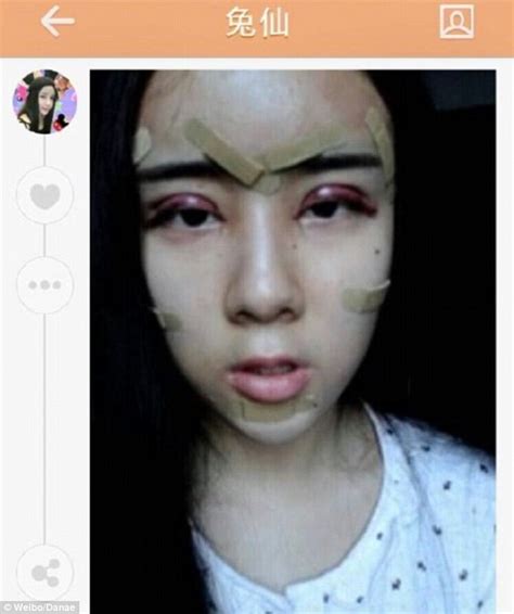 china teen who has undergone extensive plastic surgery s pictures are