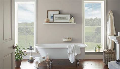 toasty gray gray paint   behr bathroom wall colors trending
