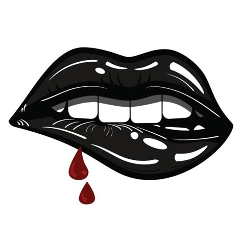 Dripping Lips Clipart