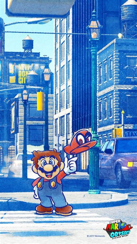 New Super Mario Odyssey Wallpaper Shows Some Stylish New