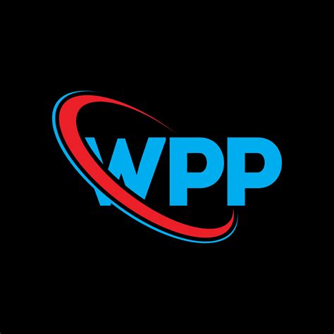 wpp logo wpp letter wpp letter logo design initials wpp logo linked  circle  uppercase