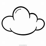 Nuvem Nubes Kindpng Simples Nube Niños Dados Banco Colorironline Ultracoloringpages sketch template