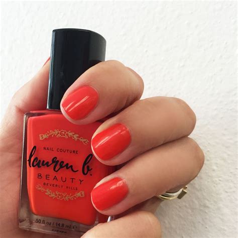 sunset blvd color tag summer tops swatch nail polish lauren nails