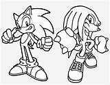 Knuckles Sonic sketch template