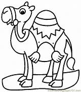 Camel Coloring Pages sketch template
