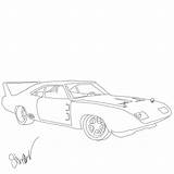 Dodge Charger Car Drift Coloring Pages Daytona Drawing 1970 Furious Fast Getdrawings Getcolorings Nissan Color Drawings Printable sketch template