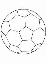 Ball Coloring Soccer Pages Color Printable Boys Kids Recommended sketch template