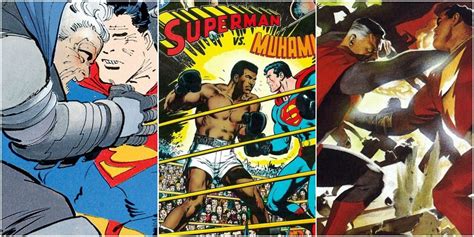 supermans  toughest fights ranked cbr