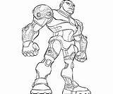 Cyborg Coloring Titans Teen Pages Go Raven Printable Colouring Print Sheets Kids Dc Robin League Coloringhome Justice Drawings Library Clipart sketch template