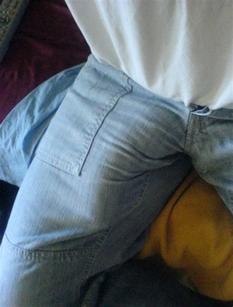 dick bulge in jeans