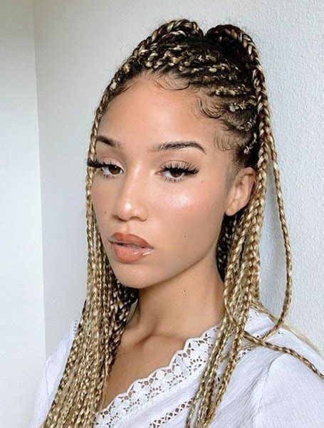 20 Coolest Knotless Box Braids For Carefree Ladies Global Fashion Report