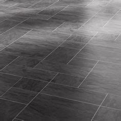 black slate flooring faus night black slate mm tile effect laminate floor  tile