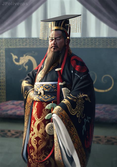 digitally recreated picture  emperor wu   han dynasty rsino