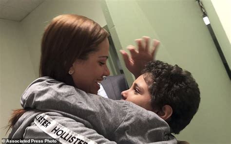 Touching Moment Immigrant Mom Is Reunited With Her Son