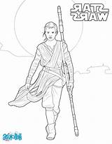 Rey Coloring Wars Star Pages Getcolorings Sheets sketch template