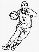 Basketball Clipart Player Coloring Clip Pages Cliparts Printable Drawings Sports Library Clipartbest Realistic Kids Clipground Lucy Colorings sketch template