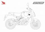 Grom Powersports sketch template