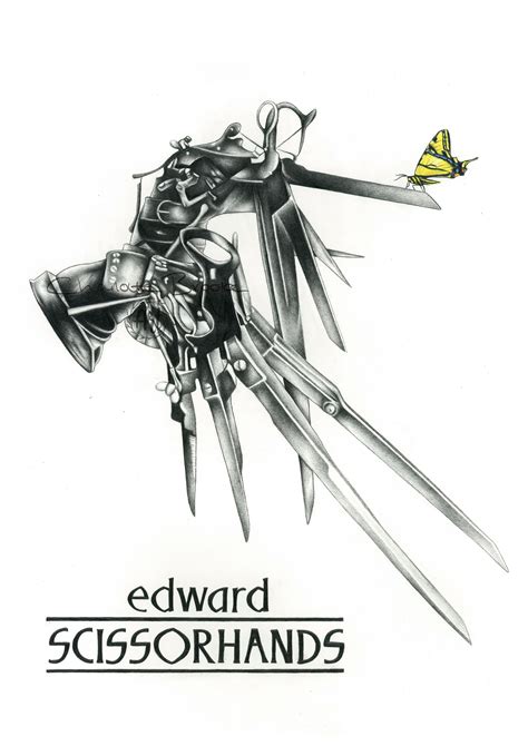 drawing edward scissorhands ubicaciondepersonas cdmx gob mx