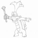 Koopa Iggy Coloring Pages Koopalings Morton Mario Super Colouring Lineart Deviantart Lemmy Printable Getcolorings Print Mobile Color Getdrawings Fresh Search sketch template