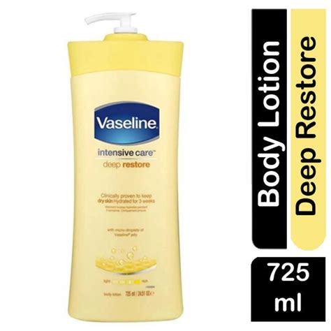 vaseline intensive care deep restore body lotion ntuc fairprice