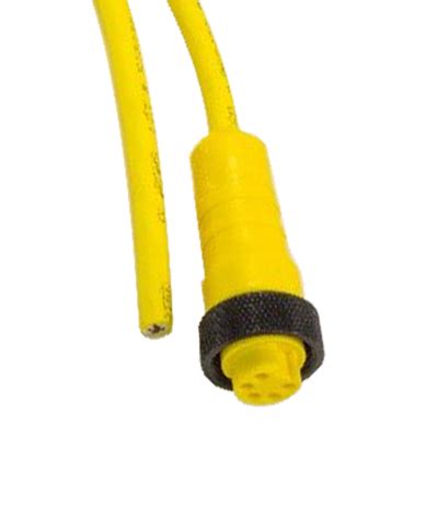 mini cordsets  yellow rugged overmoulded cable