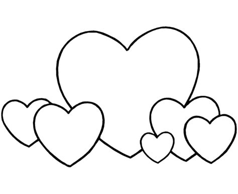 easy coloring pages heart clip art library